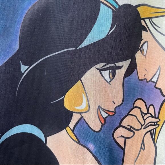 Disney Aladdin Sheer Tank Top Purple Medium - Picture 5 of 10